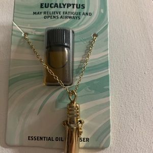Eucalyptus necklace